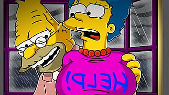 Marge Simpson, A Clássica Dona De Casa De Desenho Animado, É Erroneamente Identificada Como Uma Prostituta Por Seu Vizinho Idoso Devido A Seu Traje Revelador. Sozinho, Um Grupo De Homens Se Reveza Penetrando-A Em Todas As Suas Aberturas Apertadas Enquanto Seu Marido Homer Está Fora No Trabalho. Esta Novela Visual Animada É Uma Paródia Humorística E Explícita Da Franquia Simpsons.